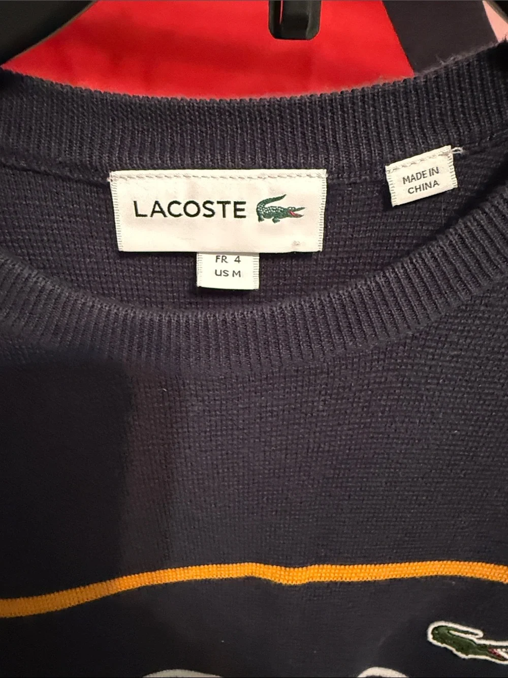 Lacoste crewneck sweater